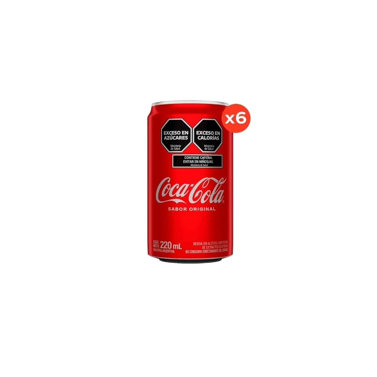 Coca-Cola Lata 220 cc Unidad
