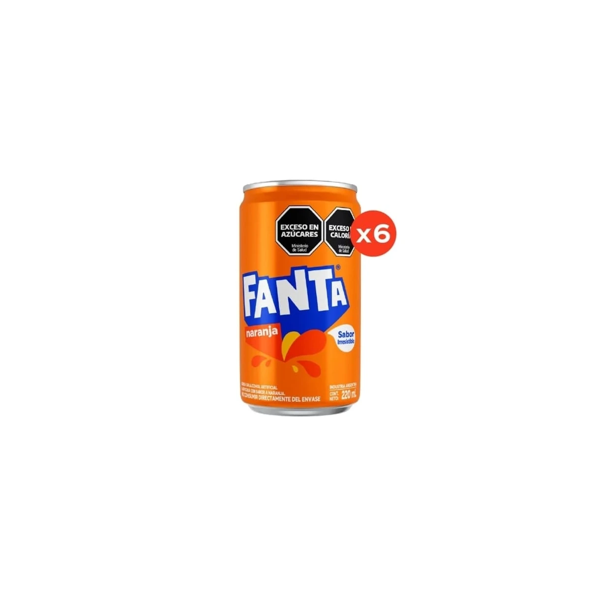 Fanta Lata 220 cc Unidad