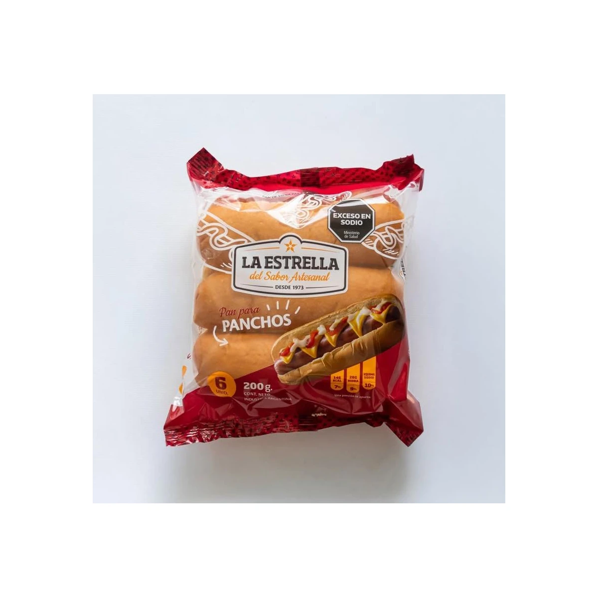 Estrella Pan de panchos x6 Unidad