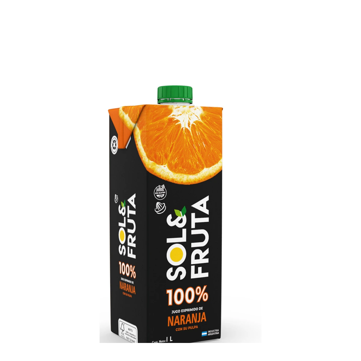 Sol & Fruta Naranja 1 L Caja