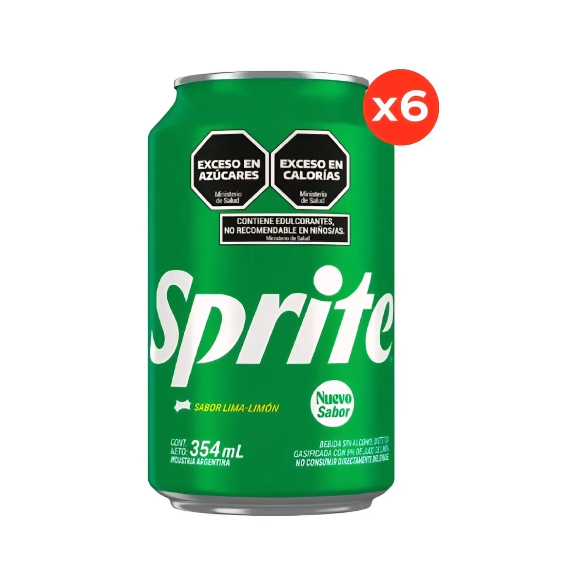Sprite Lata 220 cc Pack x6