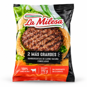 La Milesa - Hamburguesas 2 Más Grandes x2