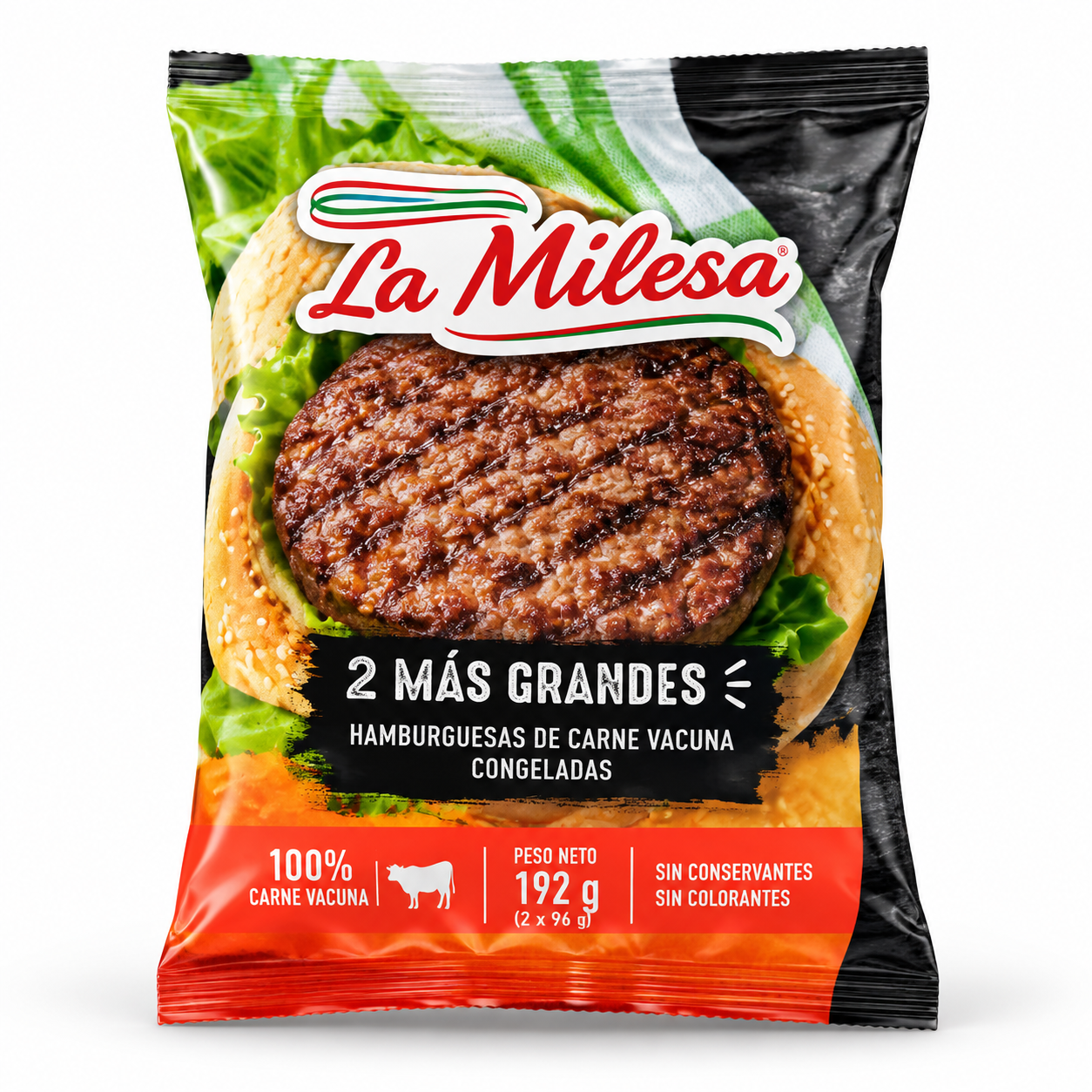 La Milesa - Hamburguesas 2 Más Grandes x2