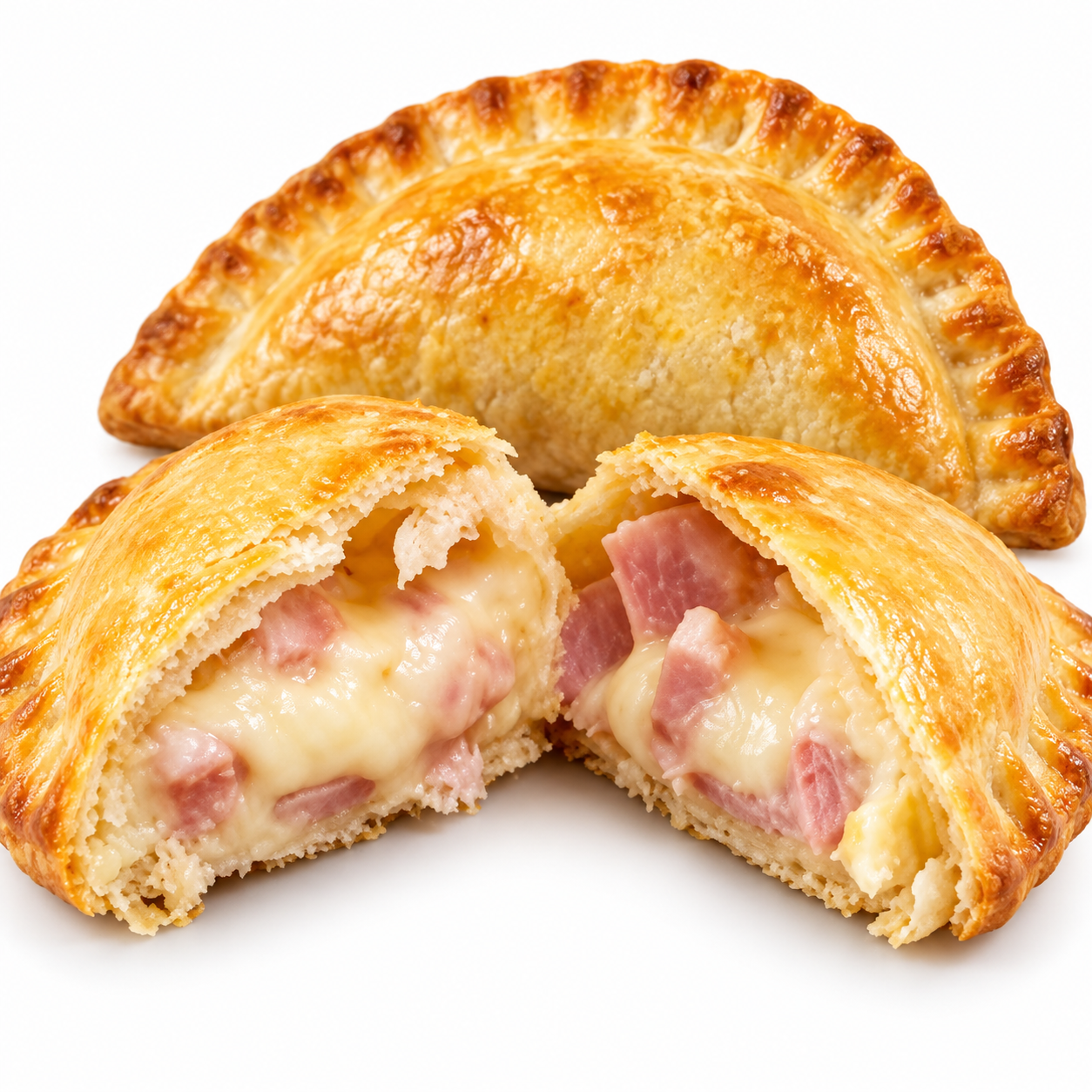 Empanada congelada de jamón y queso