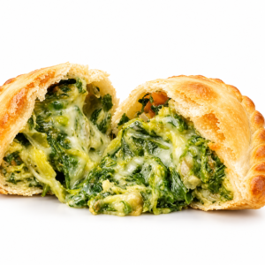 Empanada congelada de verdura y queso