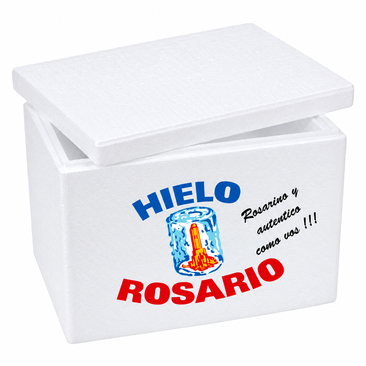 Hielo Rosario - Conservadora de telgopor