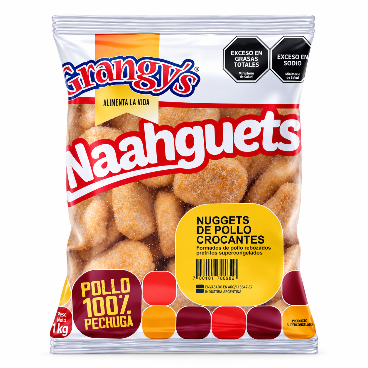 Grangy's - Nuggets de pollo - Bolsa 1 kg