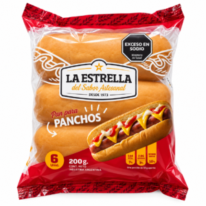 La Estrella - Pan para panchos x6