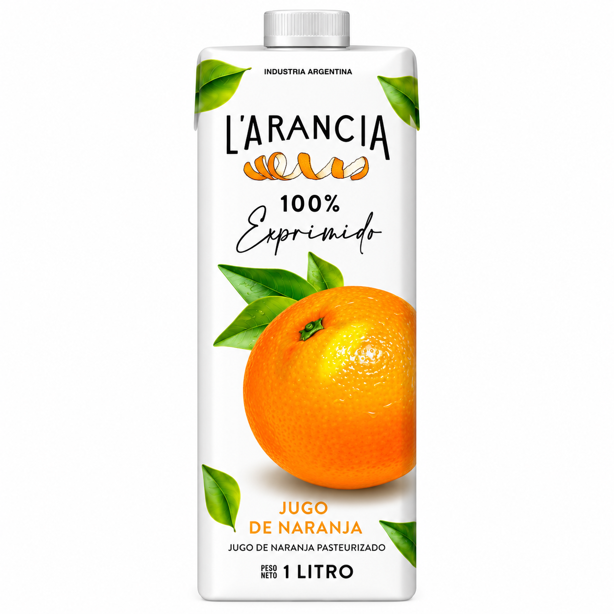 L'Arancia - Jugo de naranja 1 L