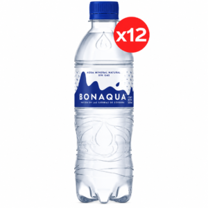 Bonaqua - Agua mineral 500 ml - Pack x12