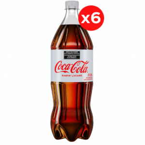 Coca-Cola - Botella 1,5 L - Pack x6